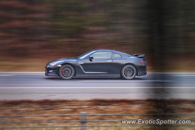 Nissan GT-R spotted in Ashland, Ohio