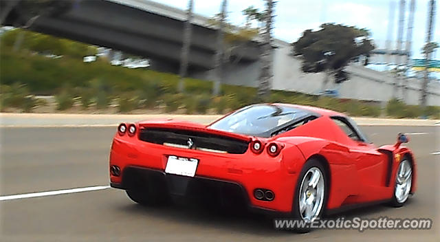 Ferrari Enzo spotted in San Diego, California