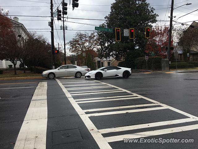 Lamborghini Huracan spotted in Atlanta, Georgia