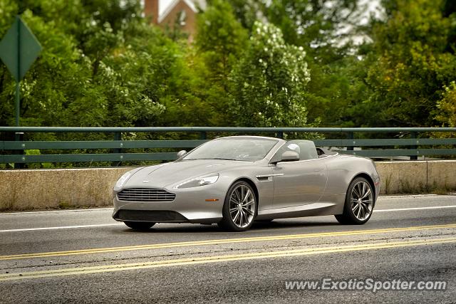 Aston Martin DB9 spotted in Columbus, Ohio