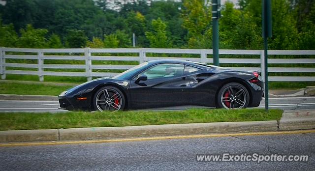 Ferrari 488 GTB spotted in Columbus, Ohio