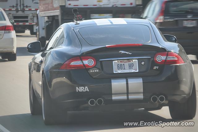 Jaguar XKR spotted in Columbus, Ohio