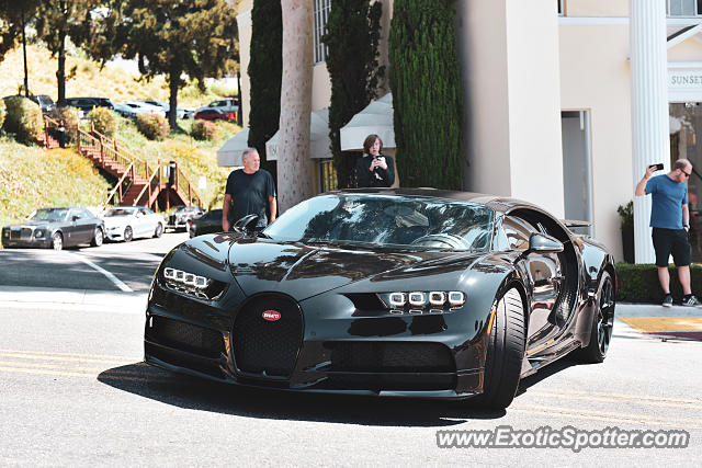 Bugatti Chiron spotted in Los Angles, California