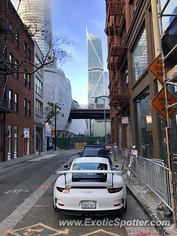 Porsche 911 GT3 spotted in San Francisco, California