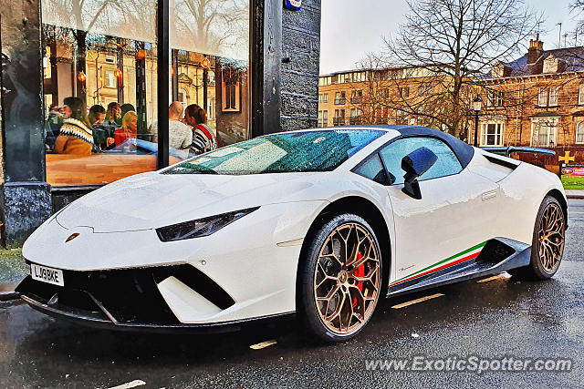 Lamborghini Huracan spotted in Harrogate, United Kingdom