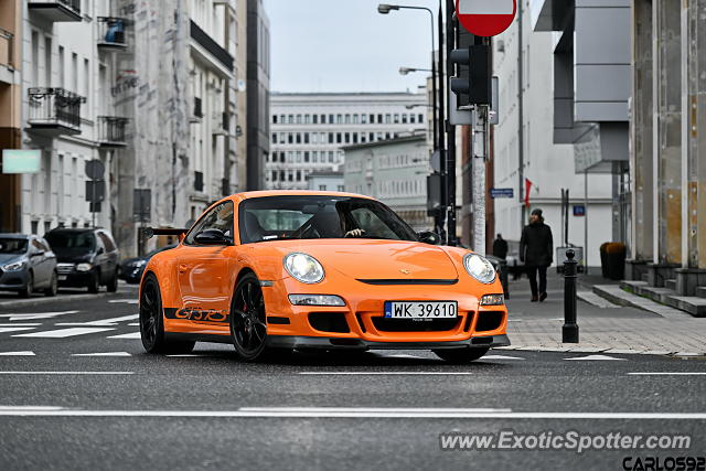 Porsche 911 GT3 spotted in Warsaw, Poland