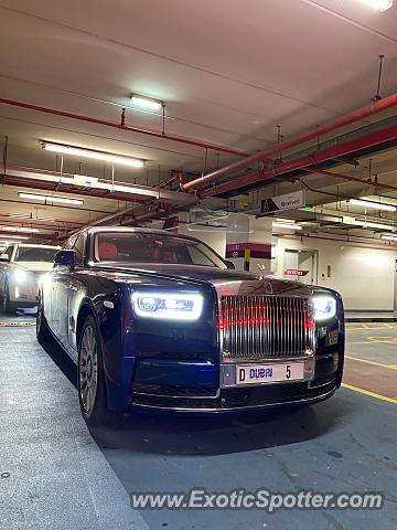 Rolls-Royce Phantom spotted in Dubai, United Arab Emirates