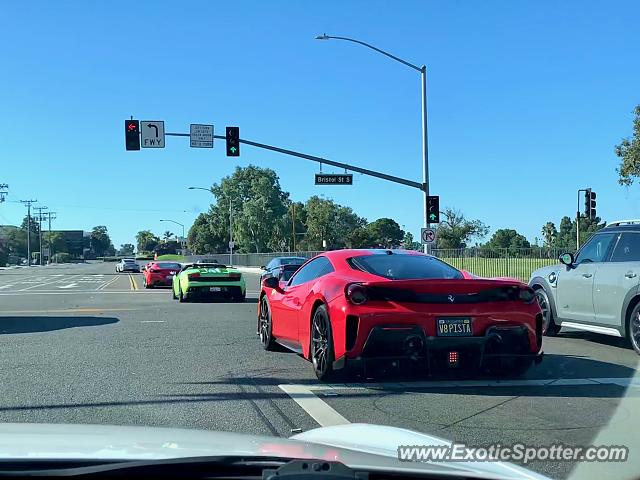 Ferrari 488 GTB spotted in Newport Beach, California