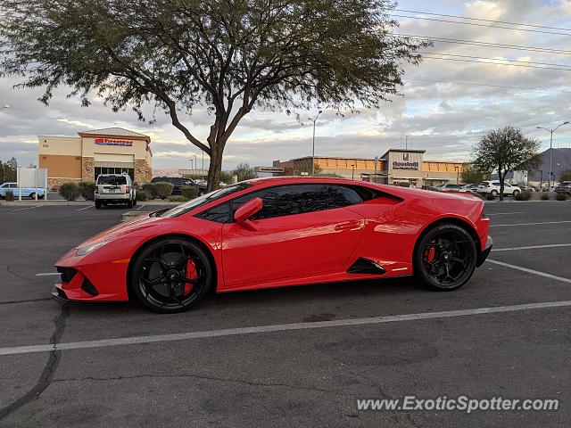 Lamborghini Huracan spotted in HENDERSON, Nevada