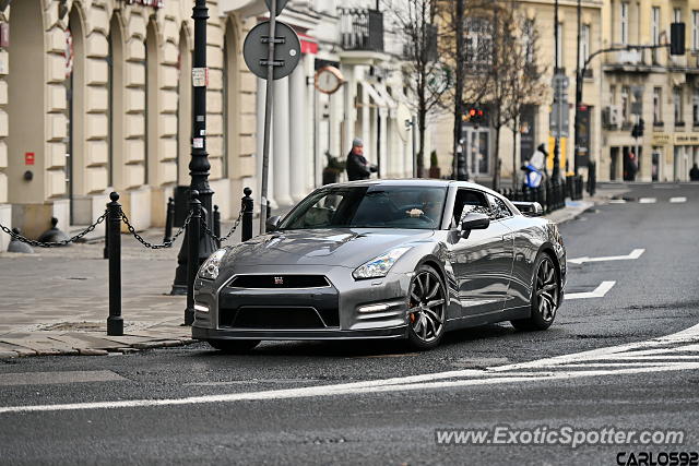 Nissan GT-R spotted in Warsaw, Poland