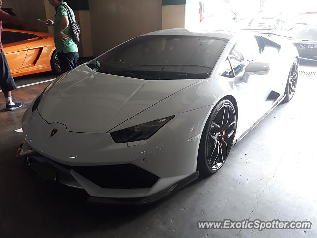 Lamborghini Huracan spotted in Jakarta, Indonesia