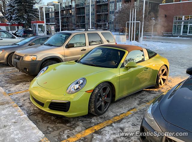 Porsche 911 spotted in Calgary, Canada