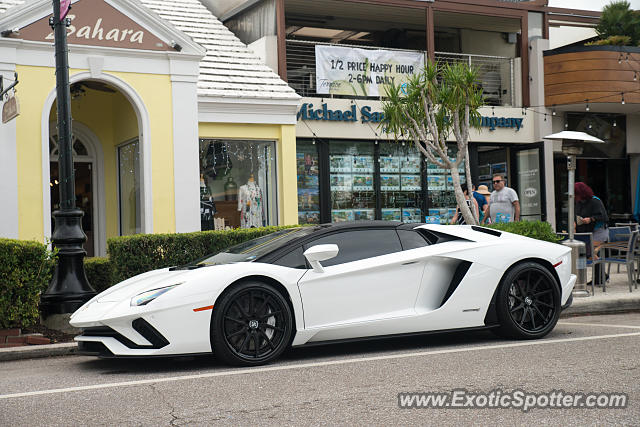 Lamborghini Aventador spotted in Sarasota, Florida