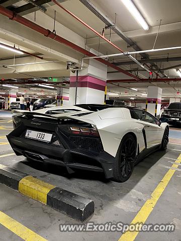 Lamborghini Aventador spotted in Dubai, United Arab Emirates