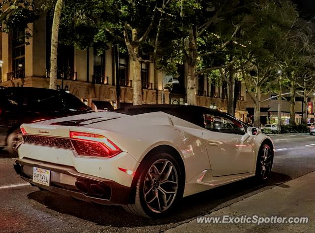 Lamborghini Huracan spotted in Beverly Hills, California