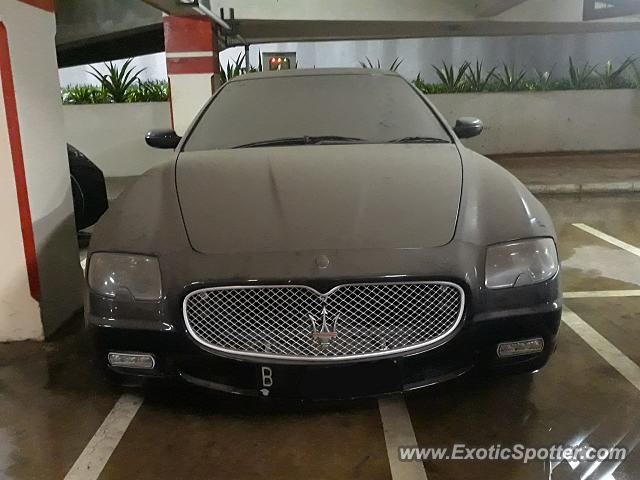 Maserati Quattroporte spotted in Tangerang, Indonesia