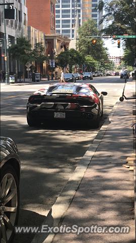 Lamborghini Huracan spotted in Charlotte, North Carolina