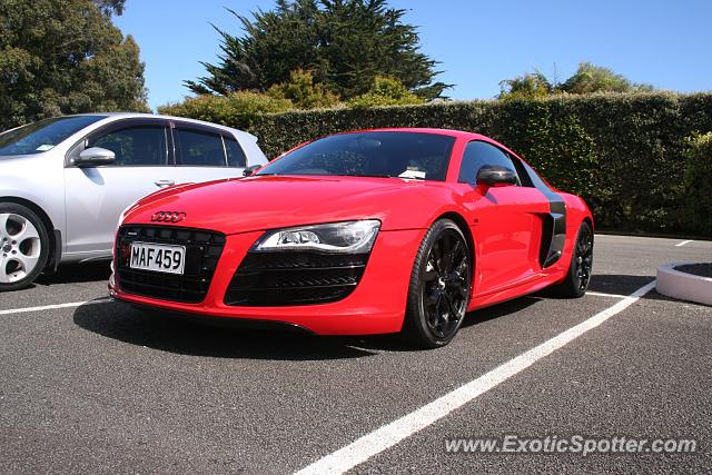 Audi R8 spotted in Welligton, New Zealand