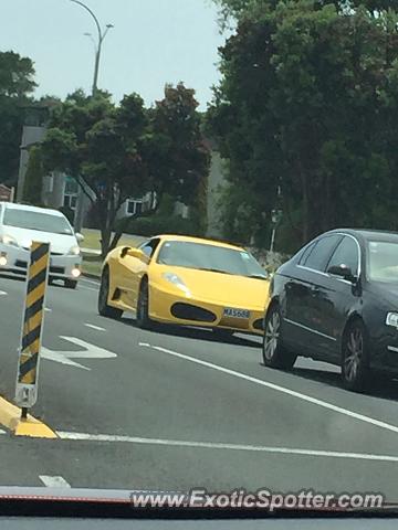 Ferrari F430 spotted in Welligton, New Zealand