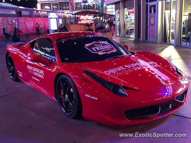 Ferrari 458 Italia spotted in Las Vegas, Nevada