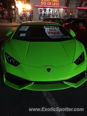 Lamborghini Huracan spotted in Las Vegas, Nevada