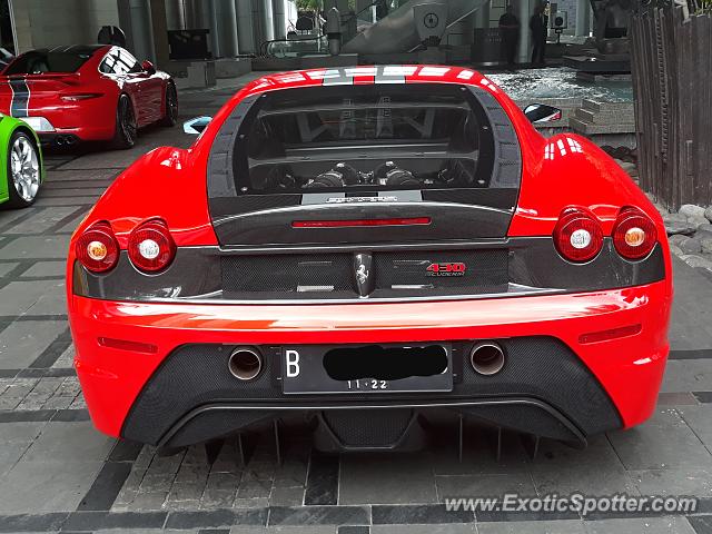 Ferrari F430 spotted in Jakarta, Indonesia