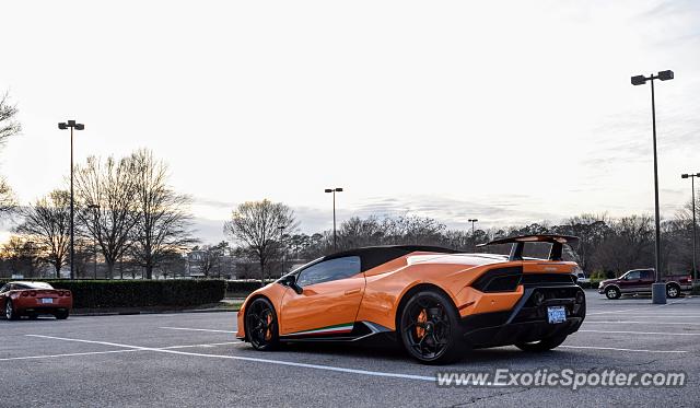 Lamborghini Huracan spotted in Cary, North Carolina