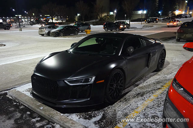 Audi R8 spotted in Calgary, Canada