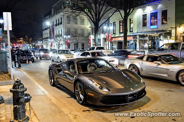 Ferrari 488 GTB spotted in Charlotte, North Carolina