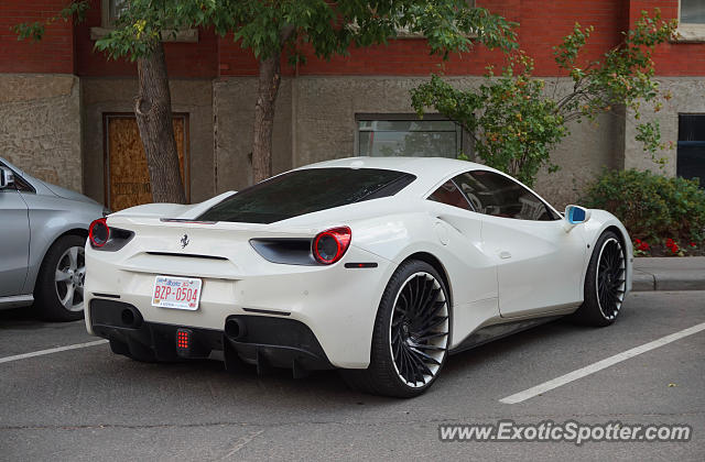 Ferrari 488 GTB spotted in Calgary, Canada