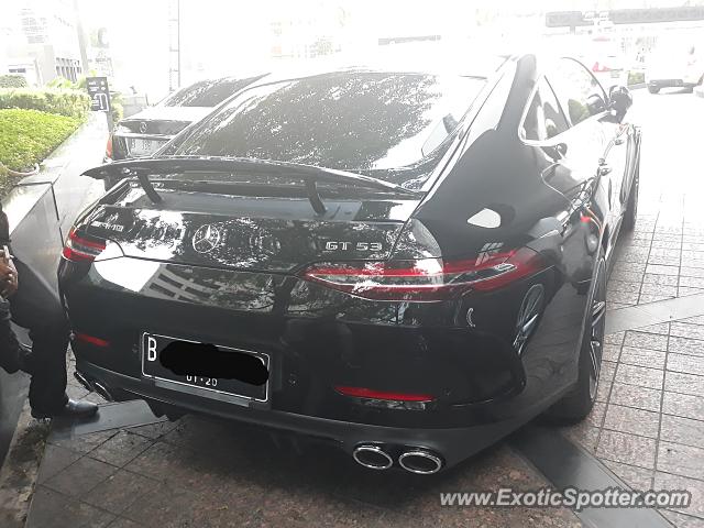 Mercedes AMG GT spotted in Jakarta, Indonesia