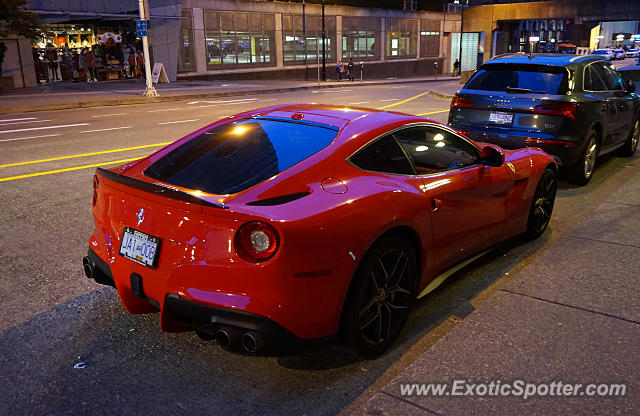 Ferrari F12 spotted in Vancouver, Canada