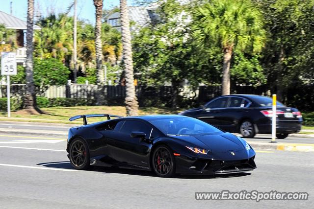 Lamborghini Huracan spotted in Jacksonville, Florida