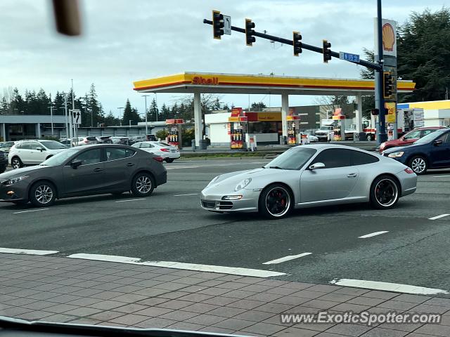 Porsche 911 spotted in Shoreline, Washington