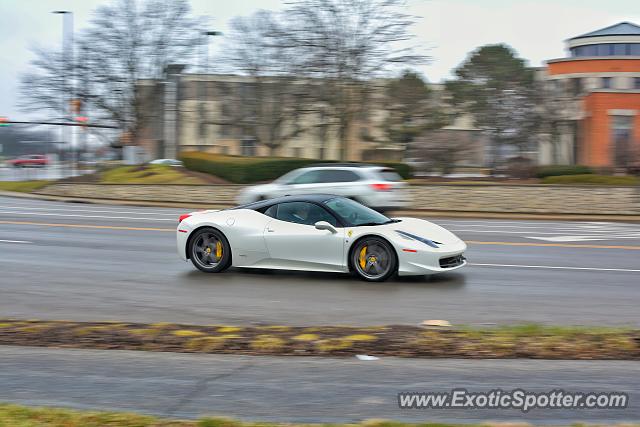 Ferrari 458 Italia spotted in Dublin, Ohio