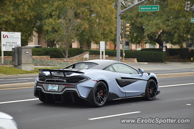 Mclaren 600LT spotted in Los Angeles, California