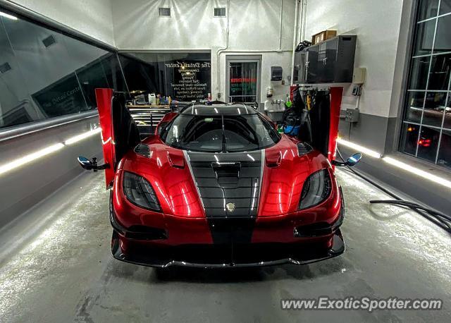 Koenigsegg Agera R spotted in Bedminster, New Jersey