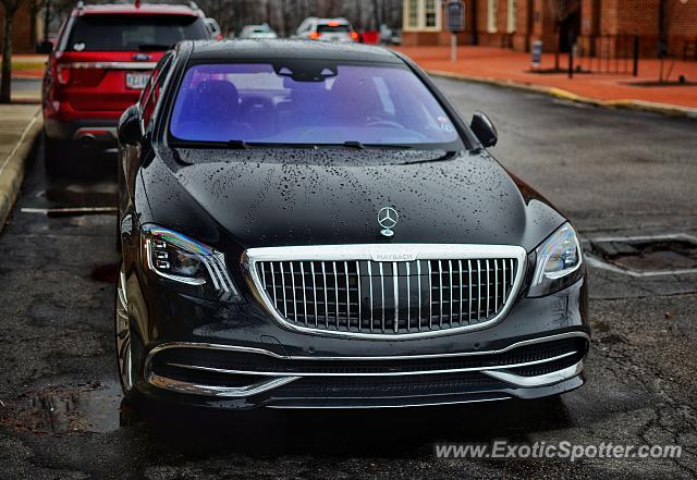 Mercedes Maybach spotted in New Albany, Ohio