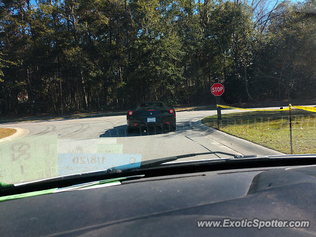 Ferrari 458 Italia spotted in Bluffton, South Carolina