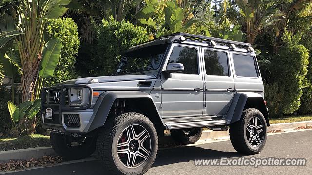 Mercedes 4x4 Squared spotted in Los Angeles, California