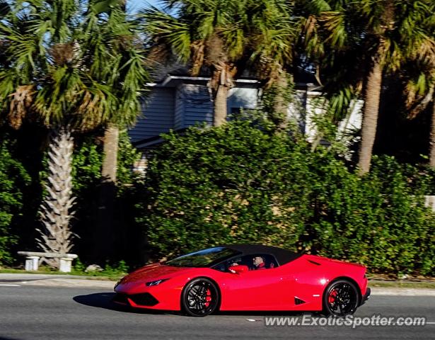 Lamborghini Huracan spotted in Jacksonville, Florida