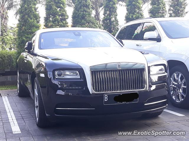 Rolls-Royce Wraith spotted in Serpong, Indonesia