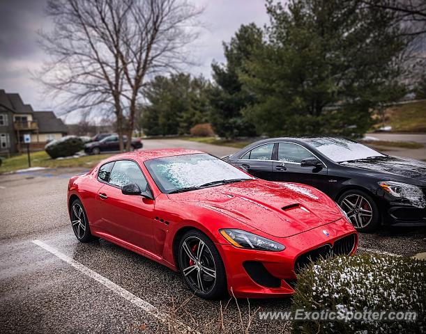 Maserati GranTurismo spotted in Bloomington, Indiana