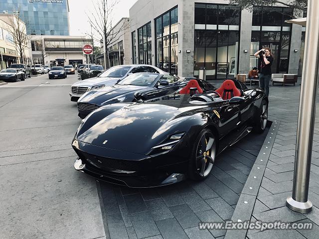Ferrari Monza SP2 spotted in Houston, Texas