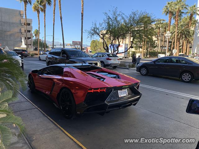 Lamborghini Aventador spotted in Las Vegas, Nevada