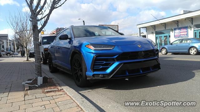 Lamborghini Urus spotted in Long Beach, New York