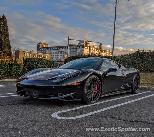 Ferrari 488 GTB spotted in Bridgewater, New Jersey