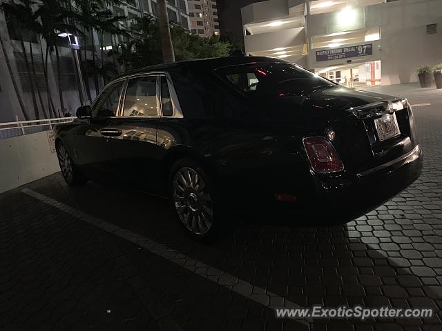 Rolls-Royce Phantom spotted in Miami, Florida