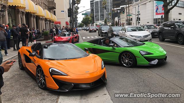 Mclaren 570S spotted in Beverly Hills, California