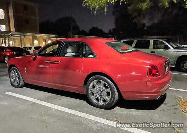 Rolls-Royce Ghost spotted in Jacksonville, Florida